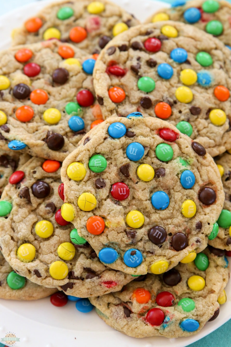 The Best Soft And Chewy M&M Cookie Recipe - Basics with Bails