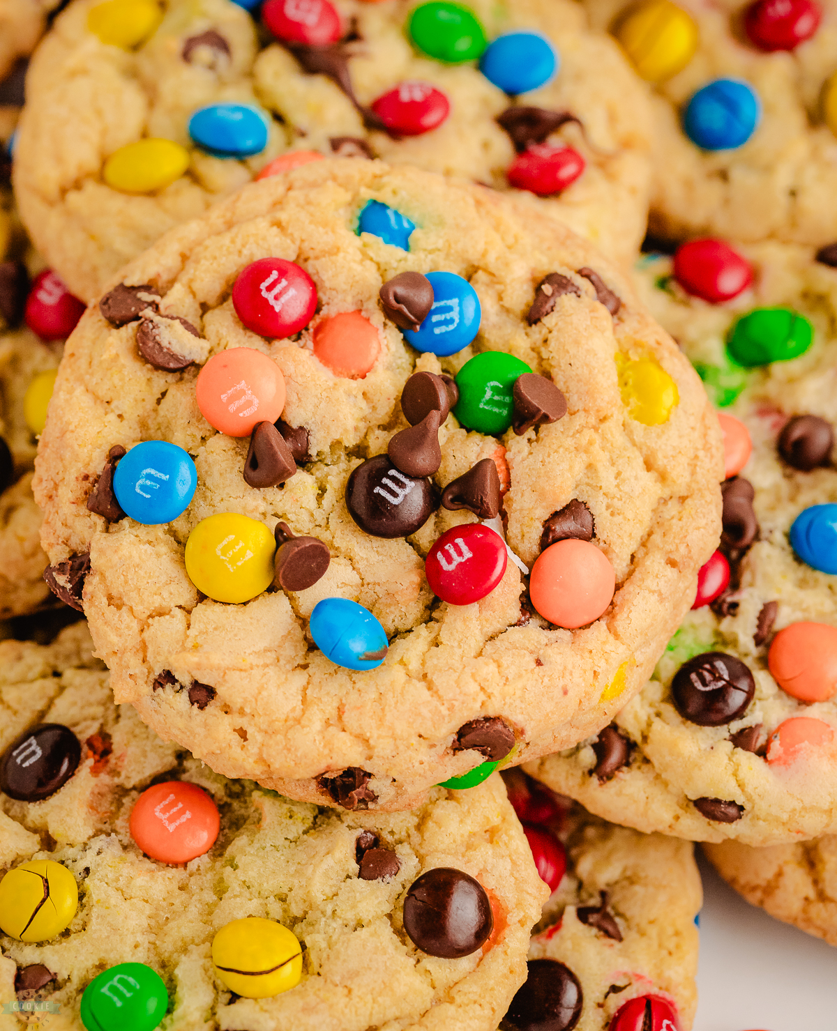 best ever M&M cookies