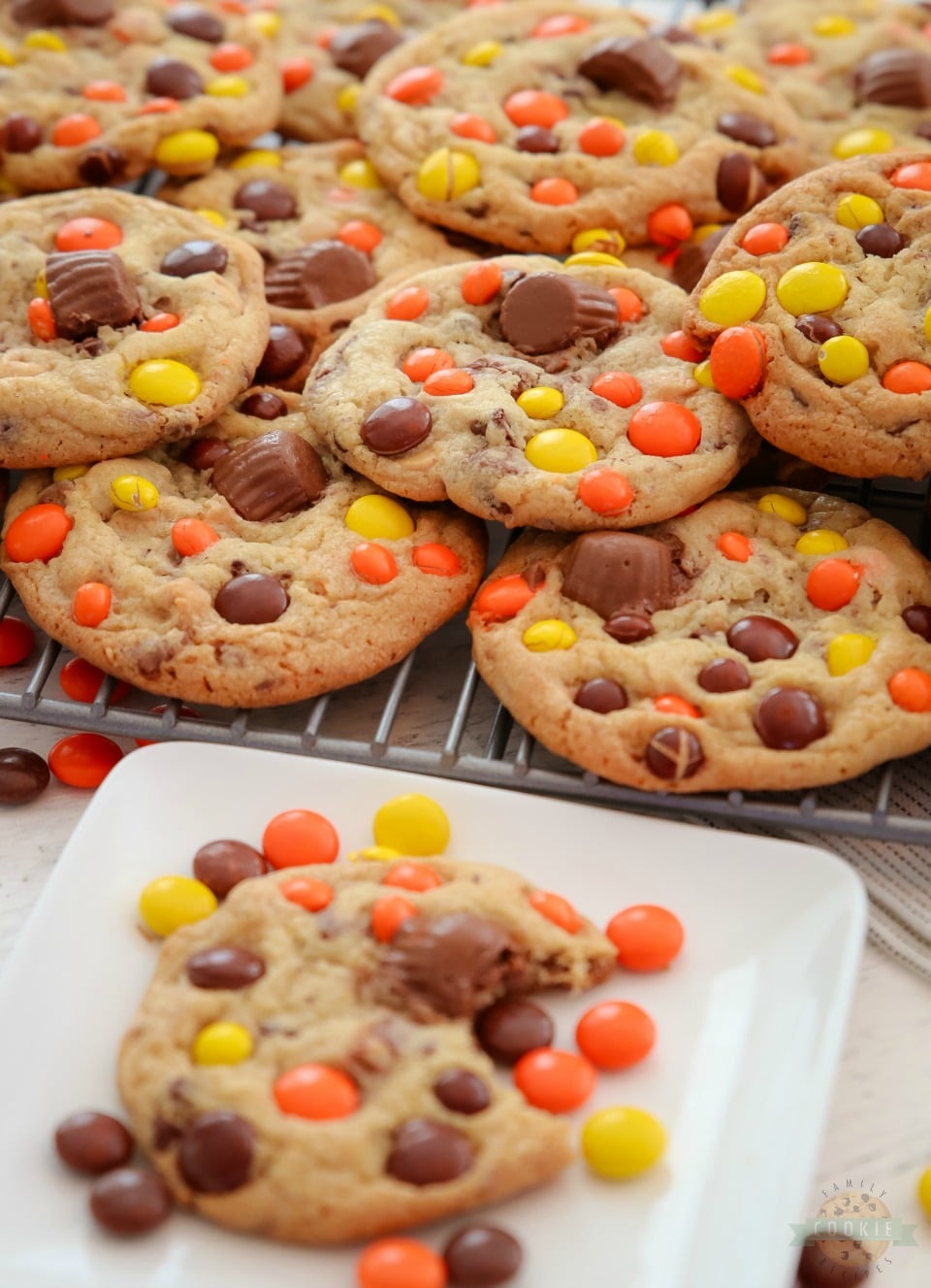 Loaded Reeses Cookies recipe