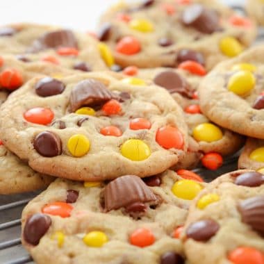 Loaded Reeses Cookies recipe