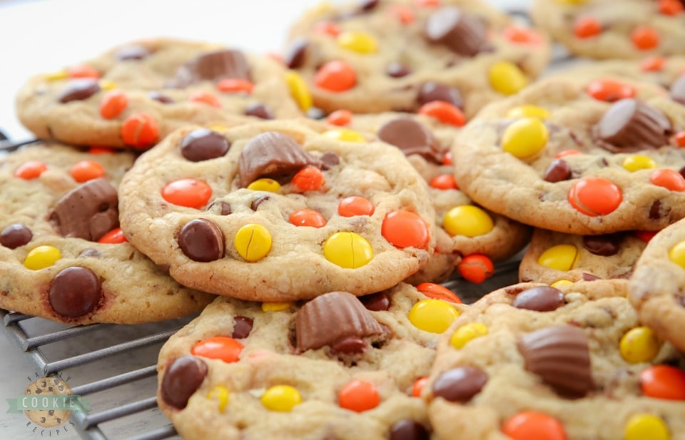 Loaded Reeses Cookies recipe