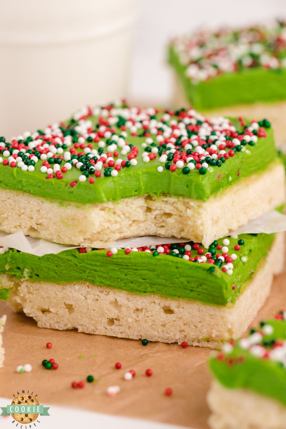 Sugar Cookie Bars (sheet pan) - Together as Family