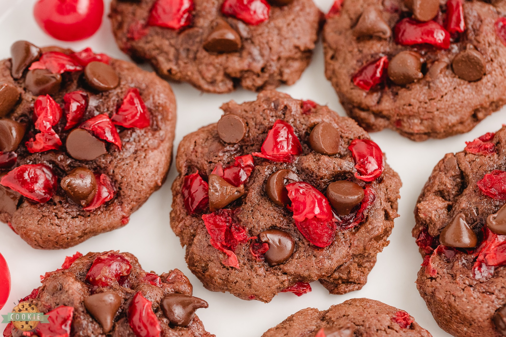 cherry chocolate cookies