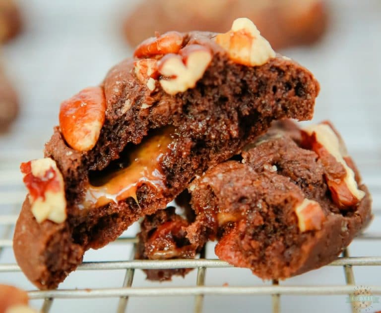 CHOCOLATE TURTLE COOKIES - Family Cookie Recipes