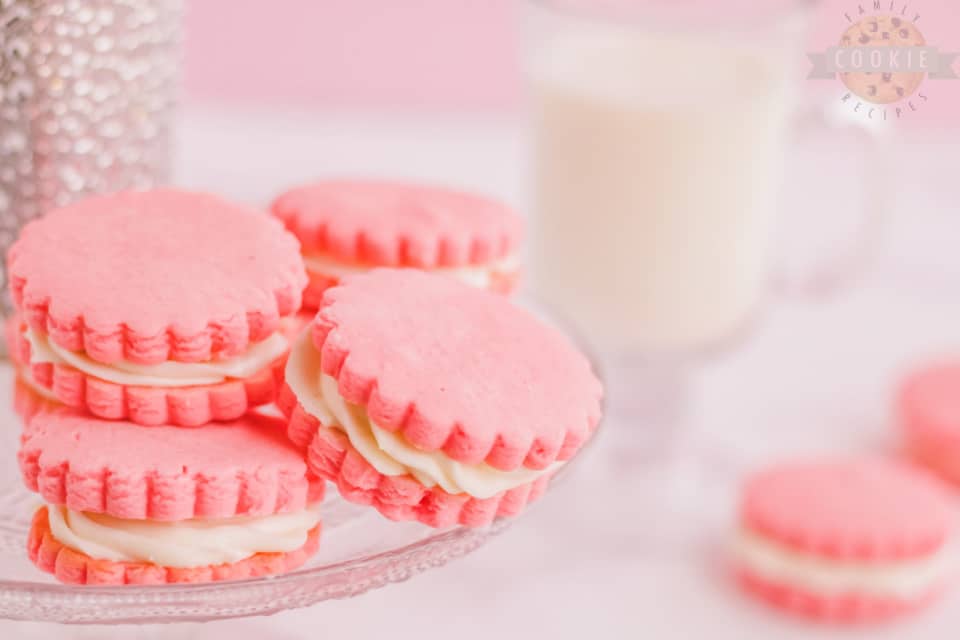 Pink Sandwich Cookie recipe