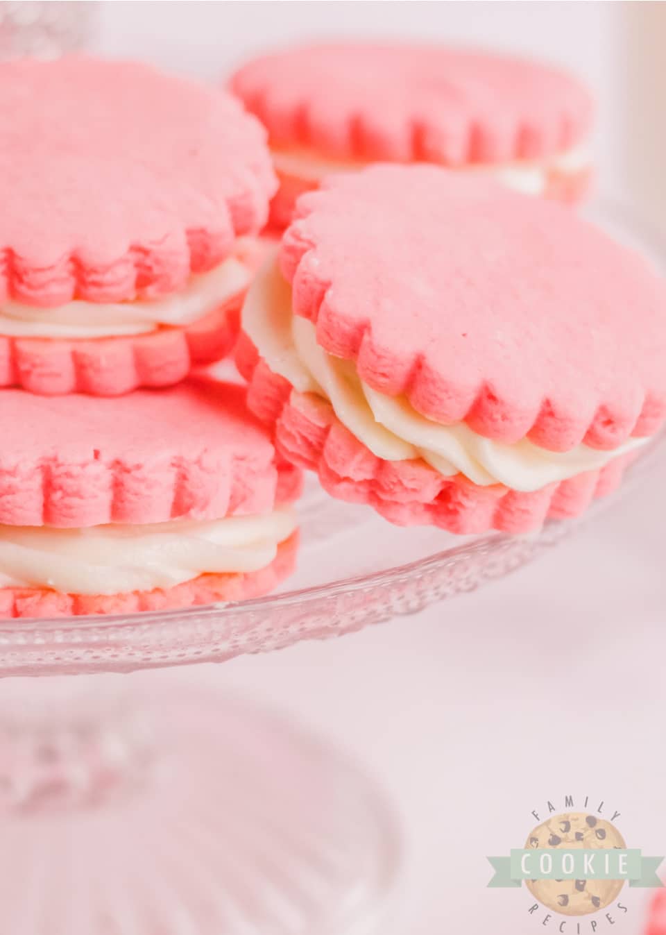 Pink Sandwich Cookie recipe