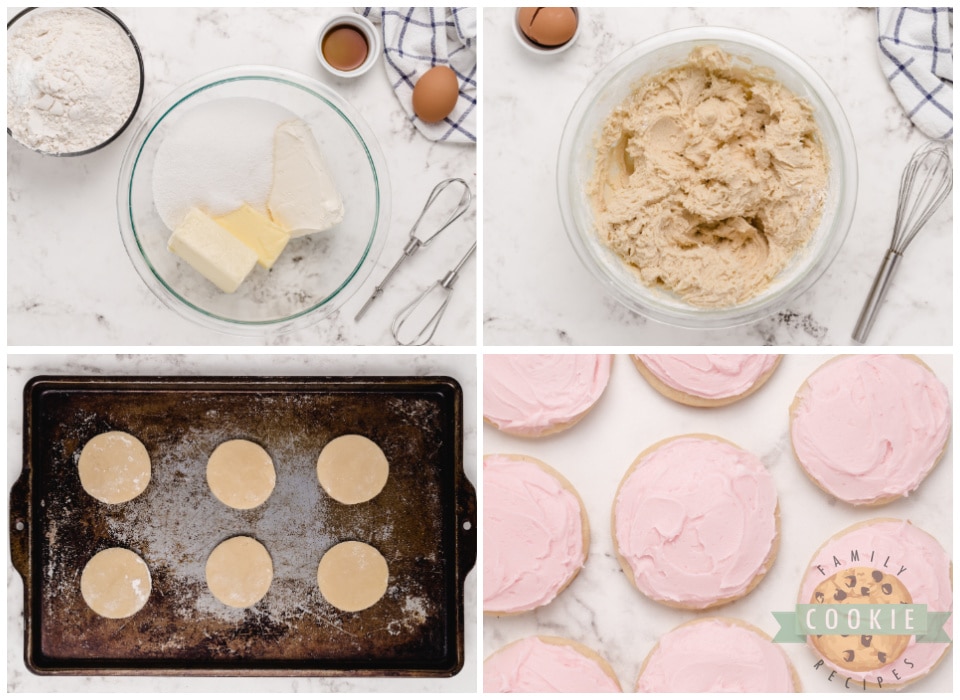 How to make cream cheese sugar cookies