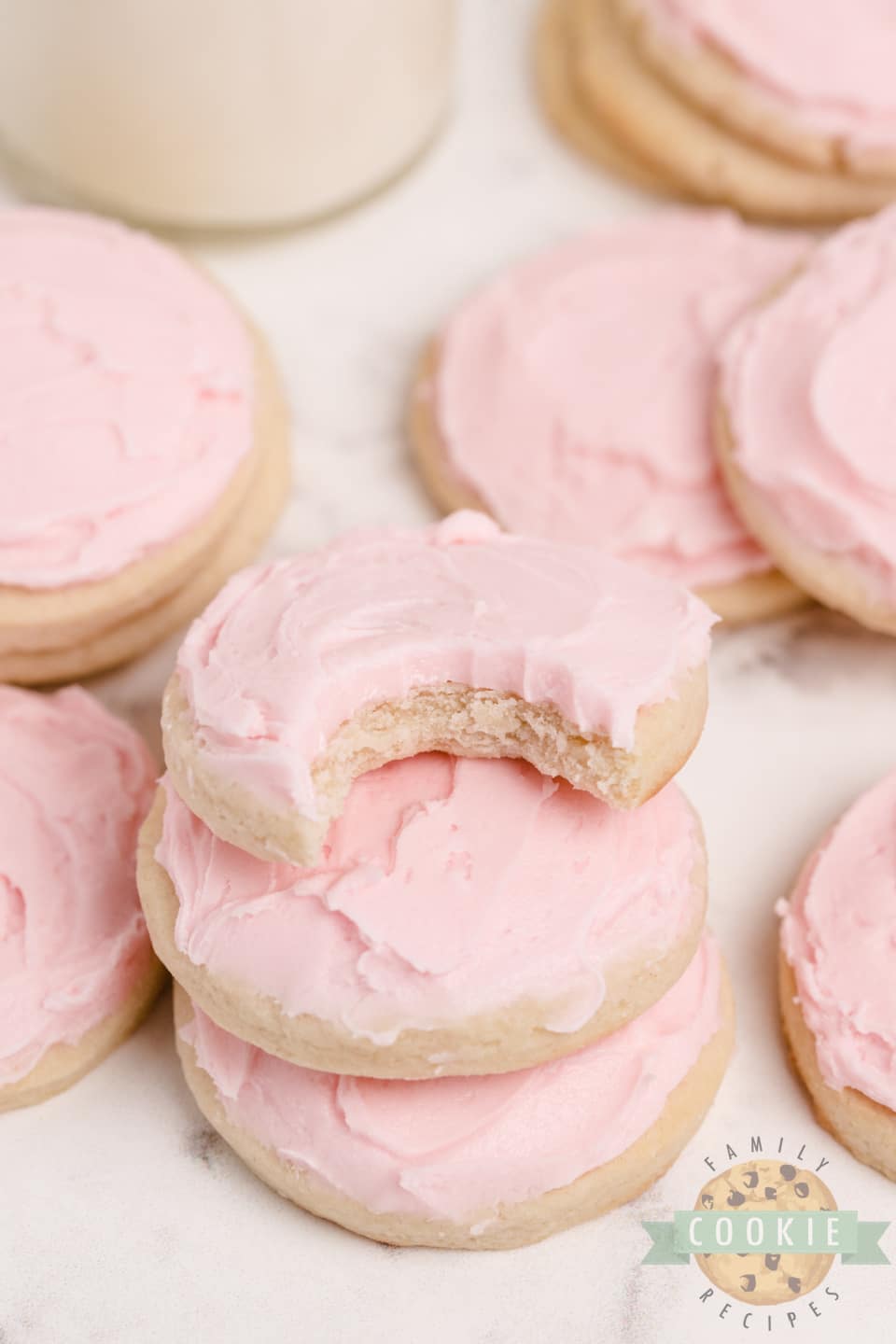 Best soft sugar cookie recipe made with cream cheese