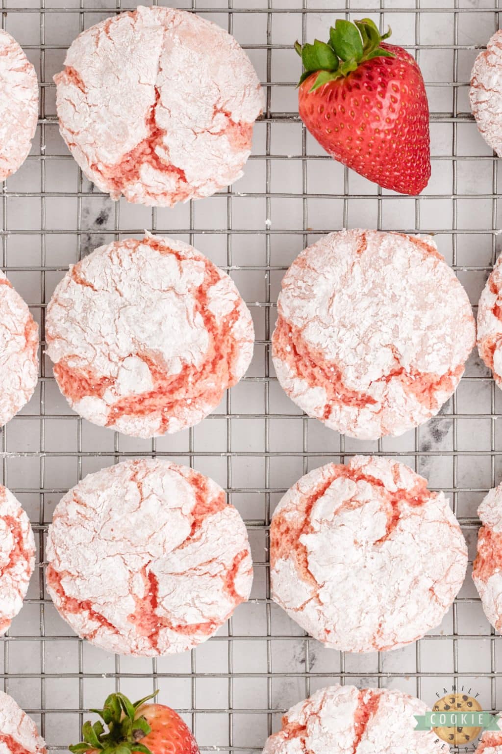 Strawberry Cool Whip Cookies