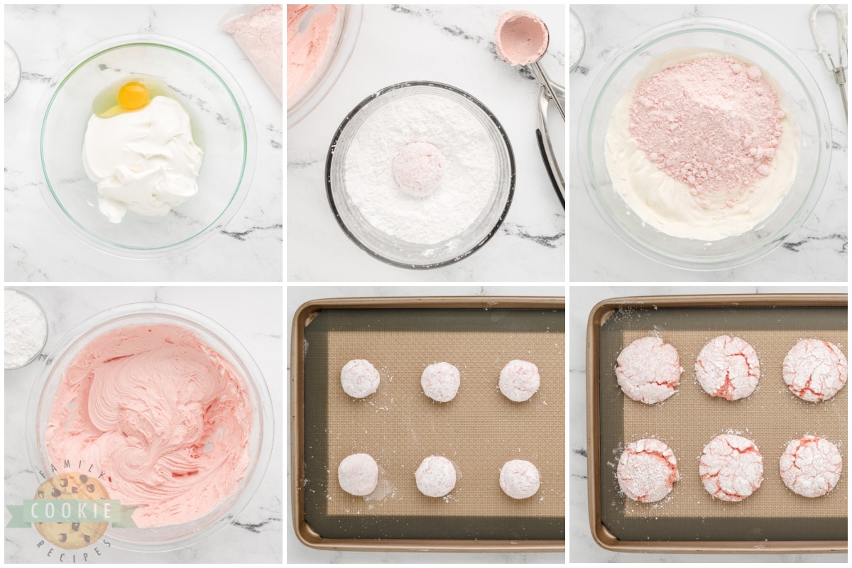 How to make Strawberry Cool Whip Cookies