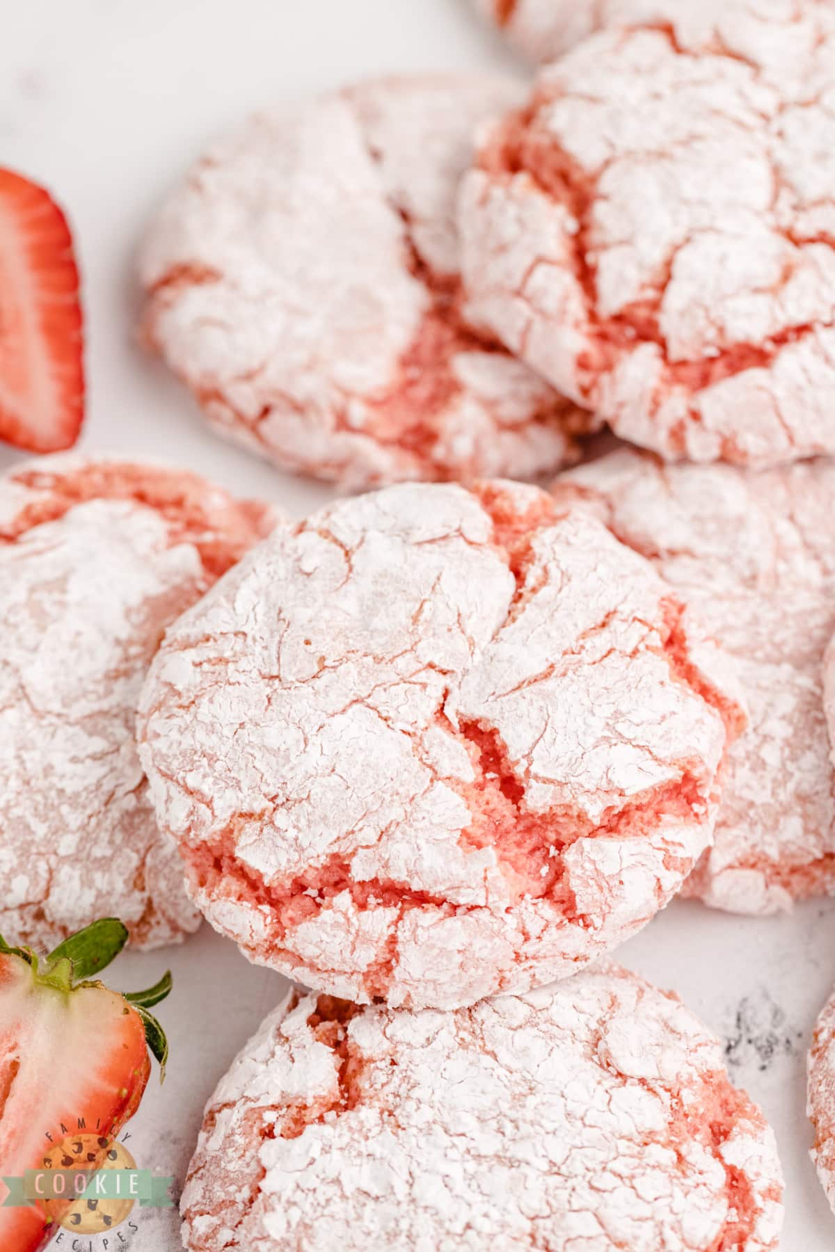 Strawberry cookies