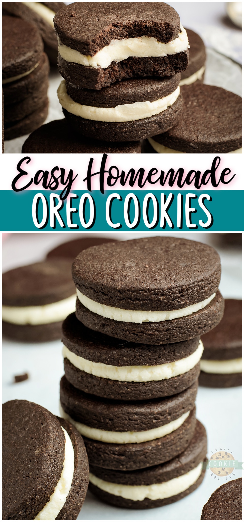 HOMEMADE OREO COOKIES - Family Cookie Recipes