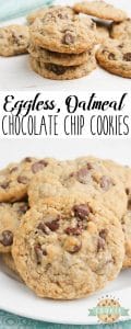 EGGLESS OATMEAL CHOCOLATE CHIP COOKIES - Family Cookie Recipes