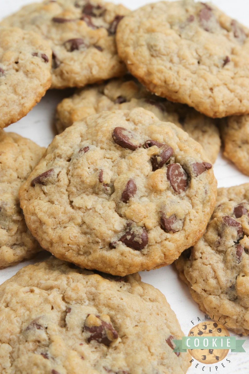 tasty oatmeal chocolate chip cookies