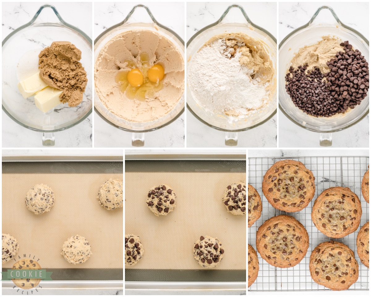 how to make jumbo chocolate chip cookies