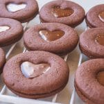 How to make Chocolate Caramel Linzer cookies