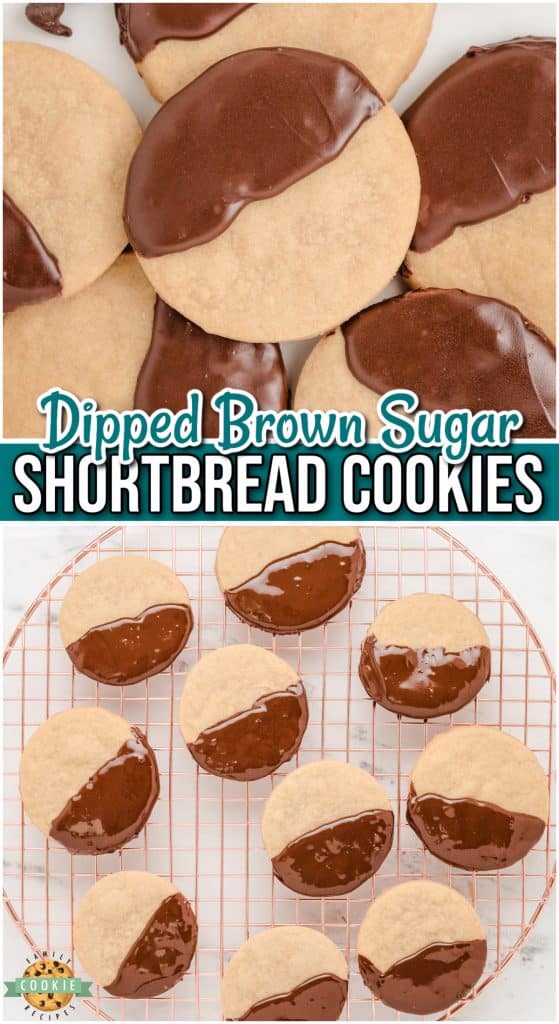 BROWN SUGAR SHORTBREAD COOKIES - Family Cookie Recipes