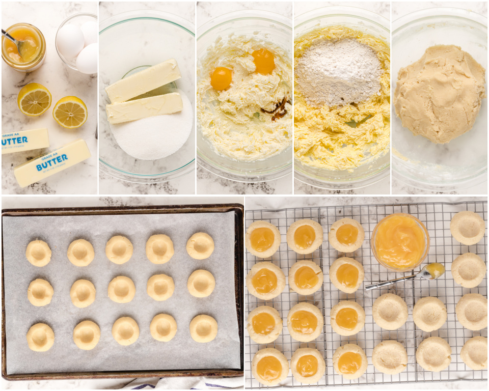 How to Make Lemon Thumbprint Cookies recipe