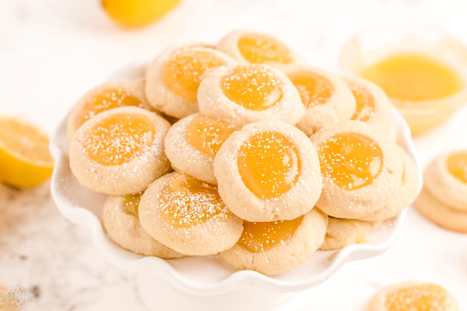 Lemon Thumbprint Cookies recipe