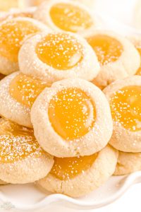 LEMON THUMBPRINT COOKIES - Family Cookie Recipes