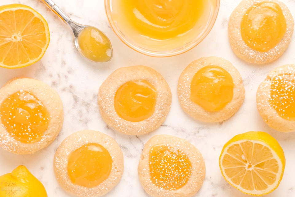 Lemon Thumbprint Cookies recipe