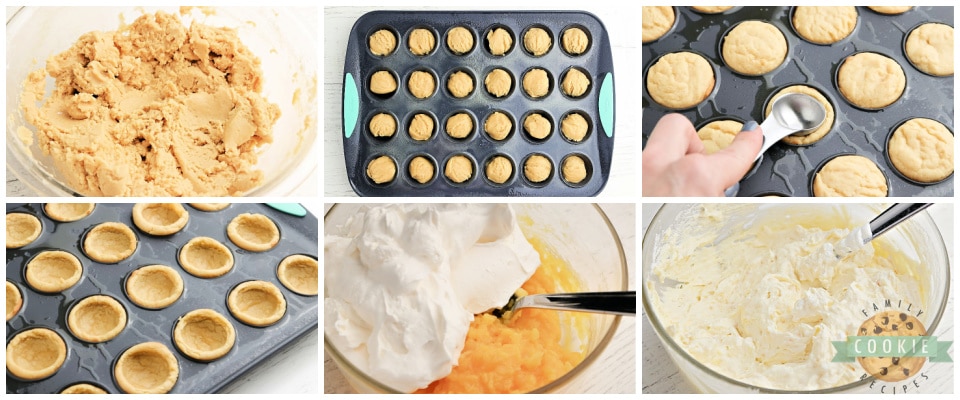 How to make banana split cookie cups