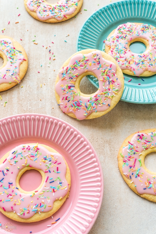 How to Make Pink Donut Cookies