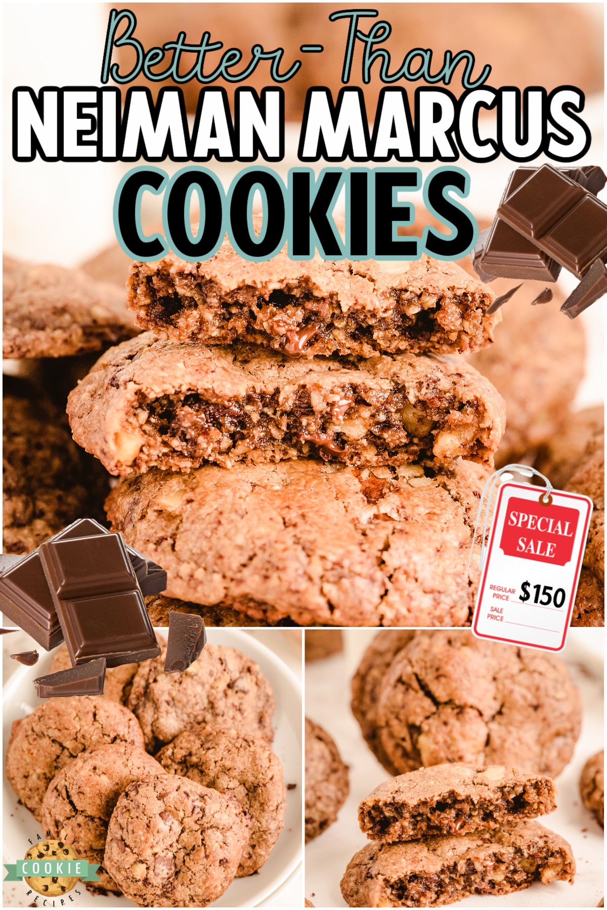 Neiman Marcus Famous Cookie Recipe (Gluten-Free Version!) — Nourish & Charm
