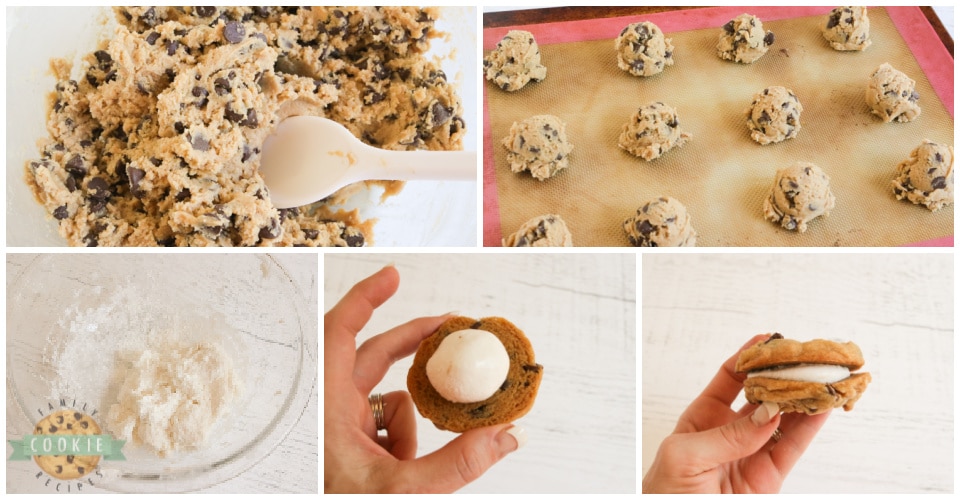 How to make S'mores Cookie Sandwiches