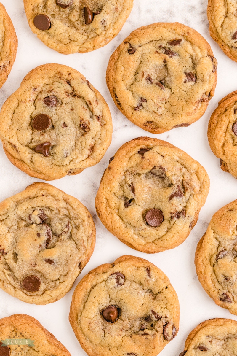 pan of nestle toll house cookies