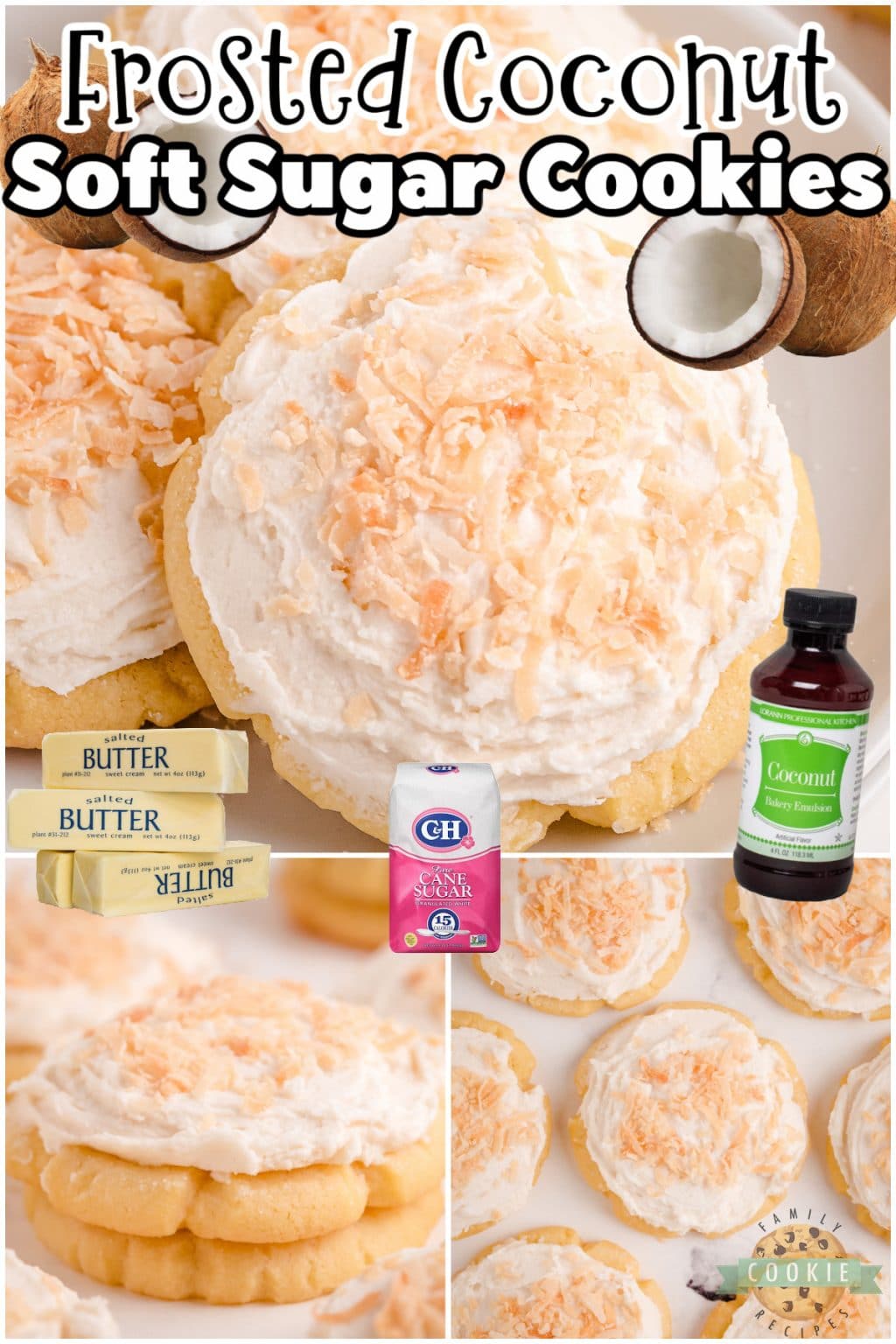 COCONUT SUGAR COOKIES Family Cookie Recipes