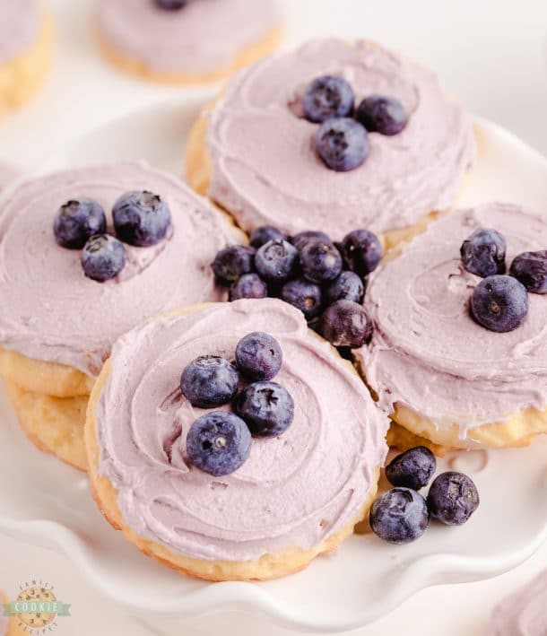 BLUEBERRY SUGAR COOKIES - Family Cookie Recipes