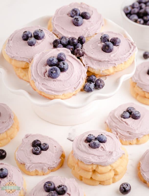 BLUEBERRY SUGAR COOKIES Family Cookie Recipes