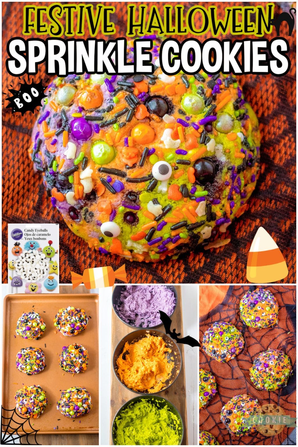 HALLOWEEN SPRINKLE COOKIES Family Cookie Recipes