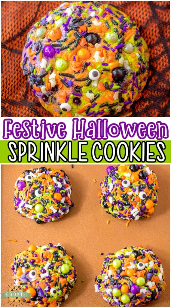 HALLOWEEN SPRINKLE COOKIES Family Cookie Recipes