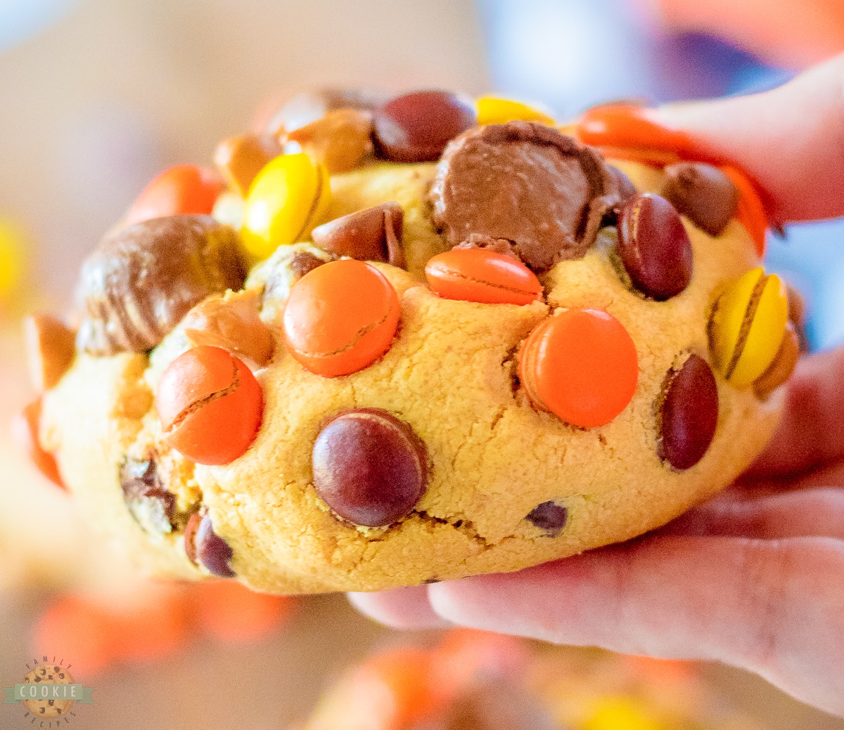 Reeses Pieces Cookies {With PB Chips!}