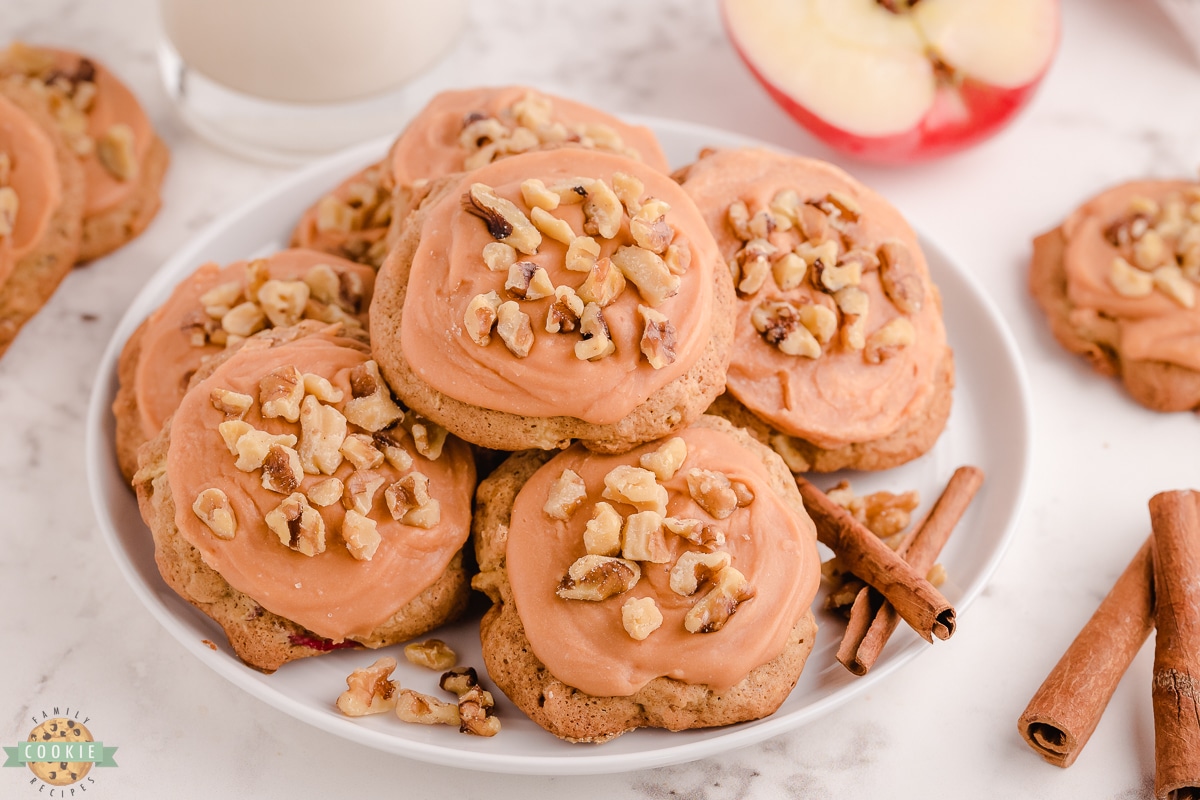 Butterscotch Apple Cookies