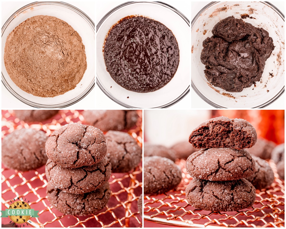 how to make chocolate sugar cookies