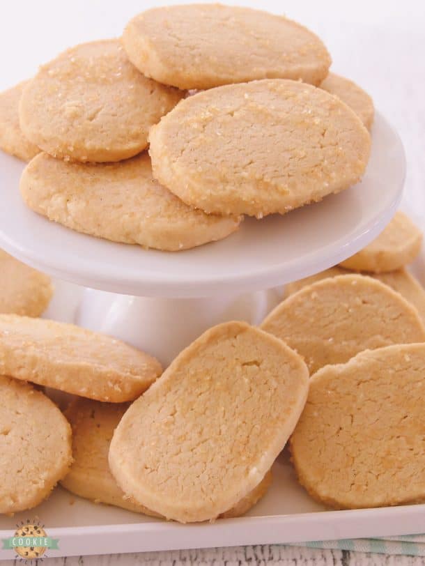 SLICE AND BAKE VANILLA BUTTER COOKIES Family Cookie Recipes