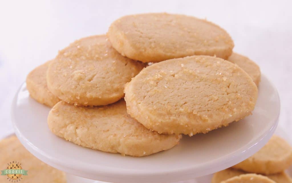 SLICE AND BAKE VANILLA BUTTER COOKIES Family Cookie Recipes