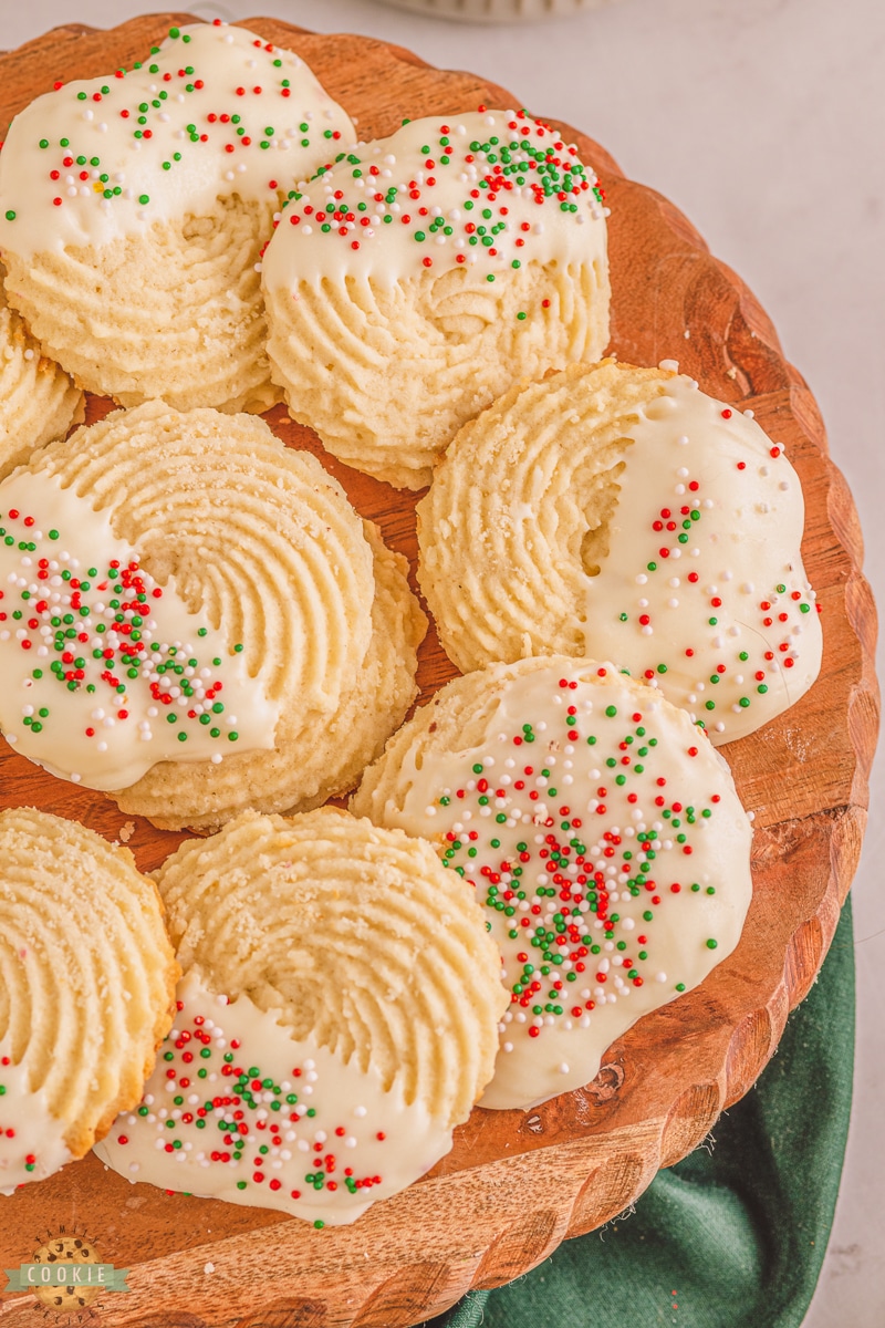 white chocolate butter cookies