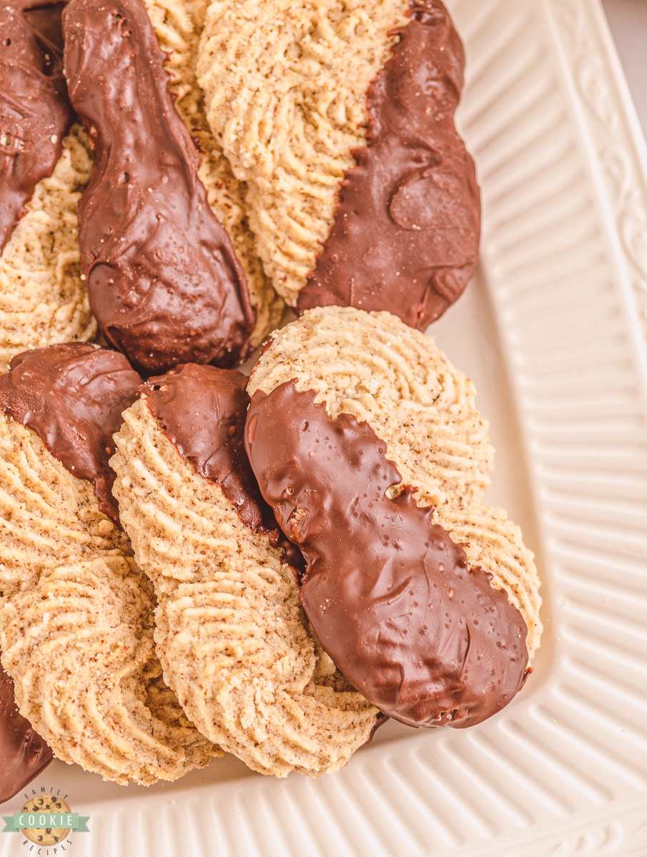 espresso butter cookies