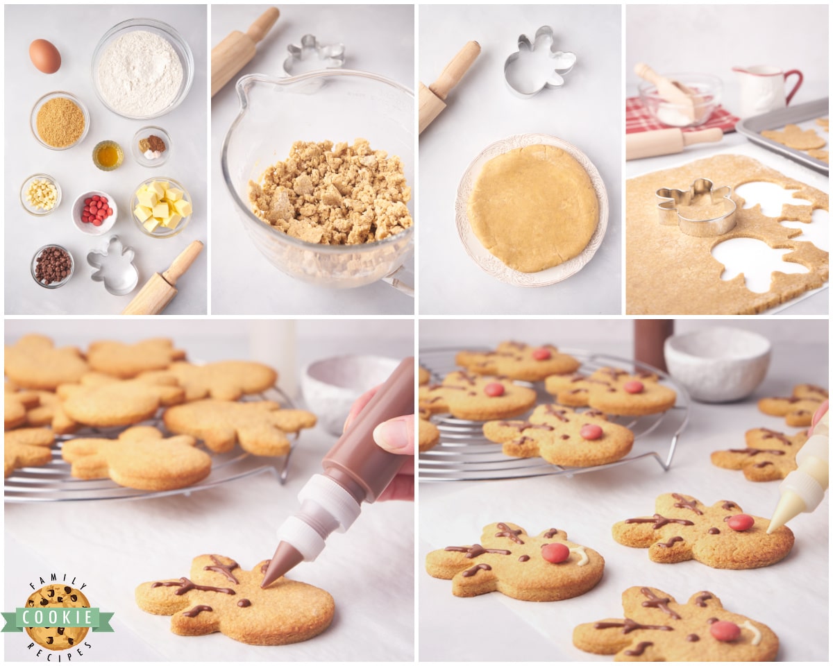 how to make spiced reindeer cookies