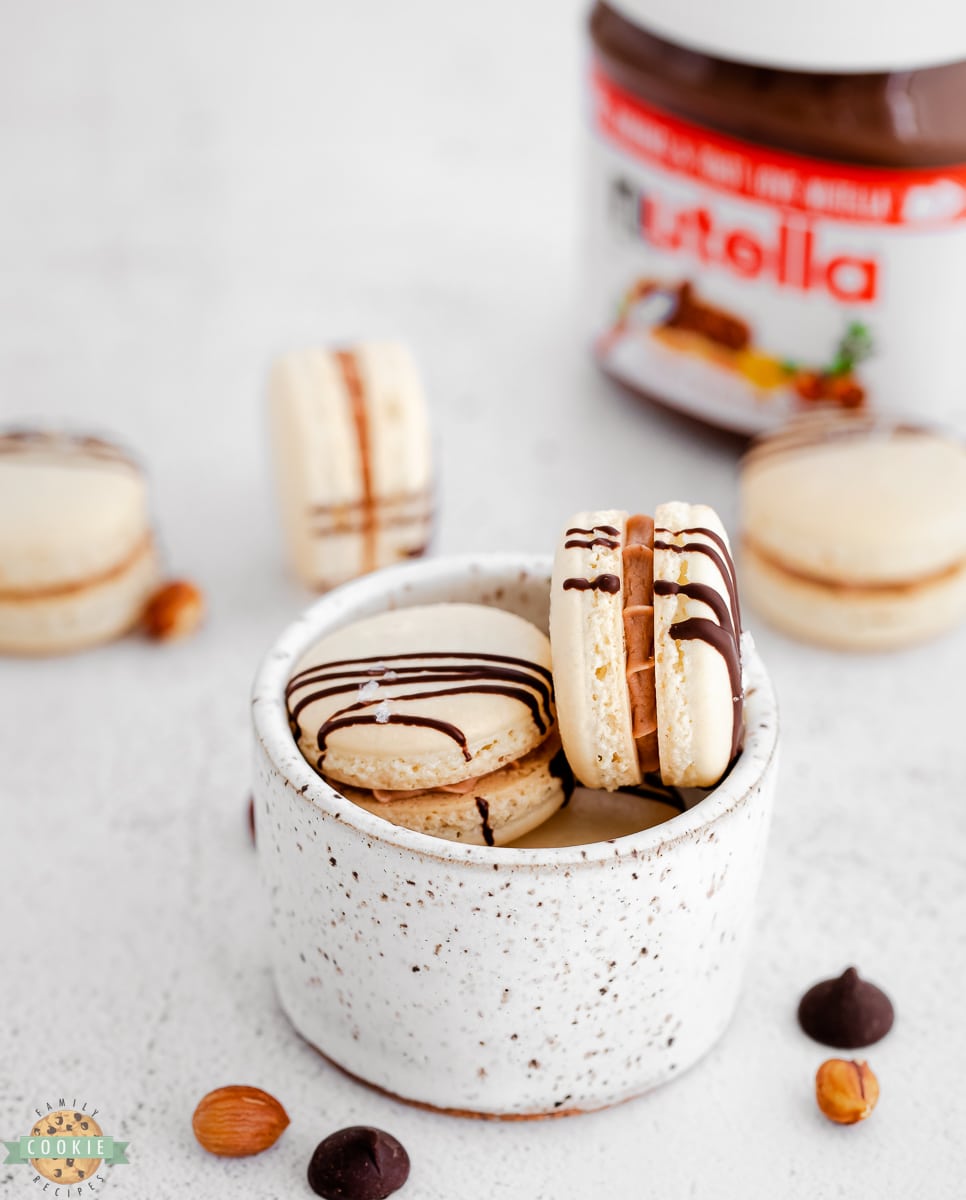 Macaron individuel CHOCO/NUTELLA