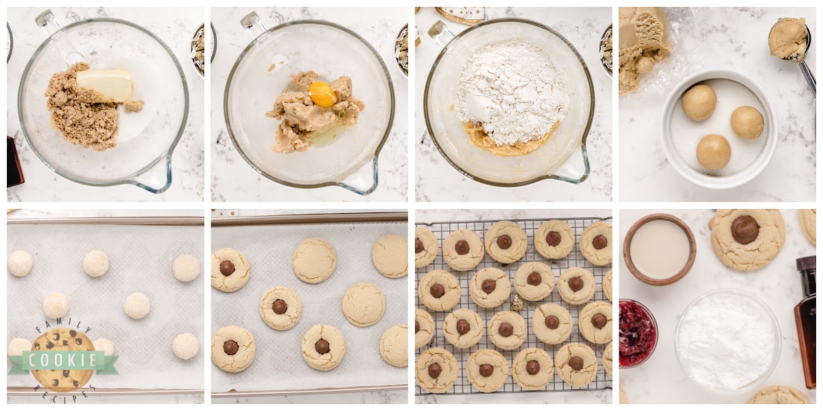 How to make Almond Kiss Cookies