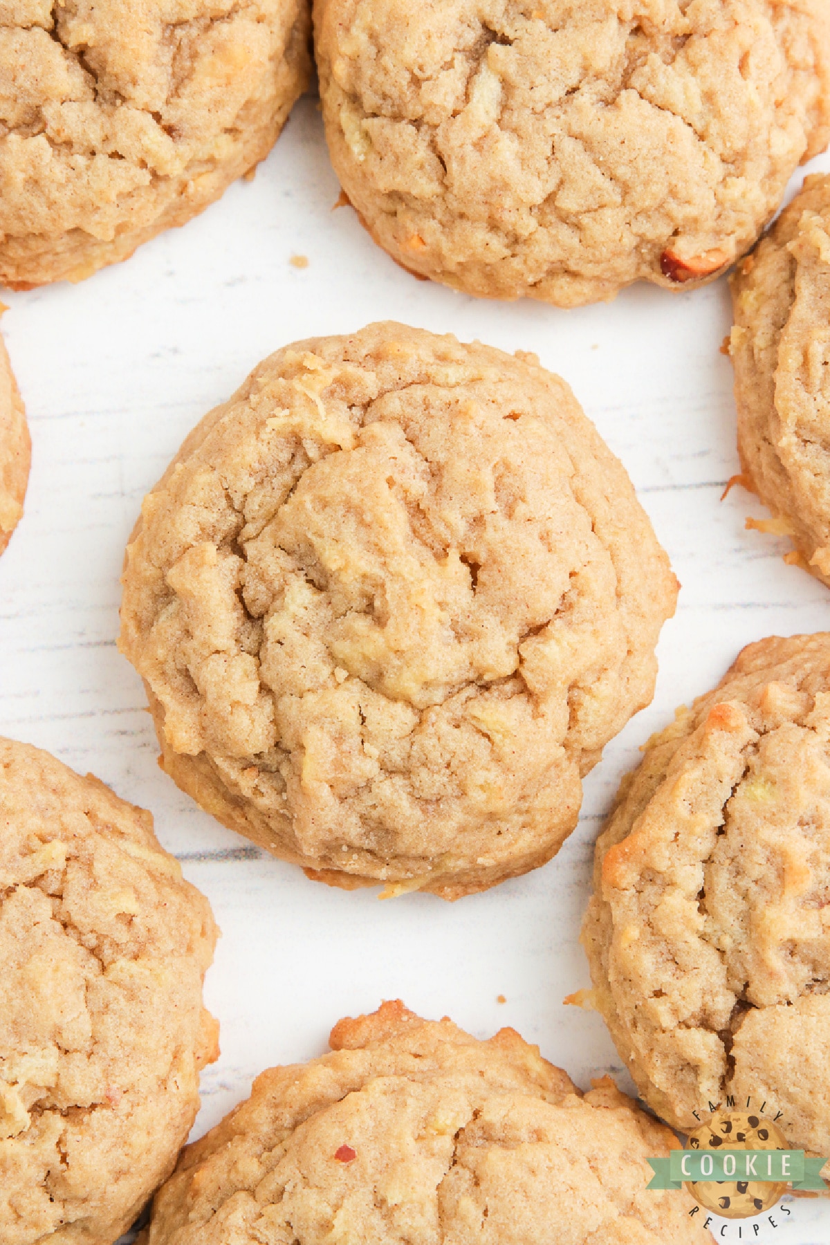 Apple Peanut Butter Cookies