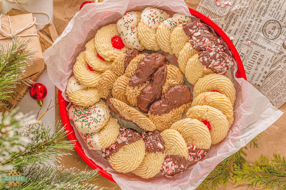 RECIPES FOR A BUTTER COOKIES BOX - Family Cookie Recipes