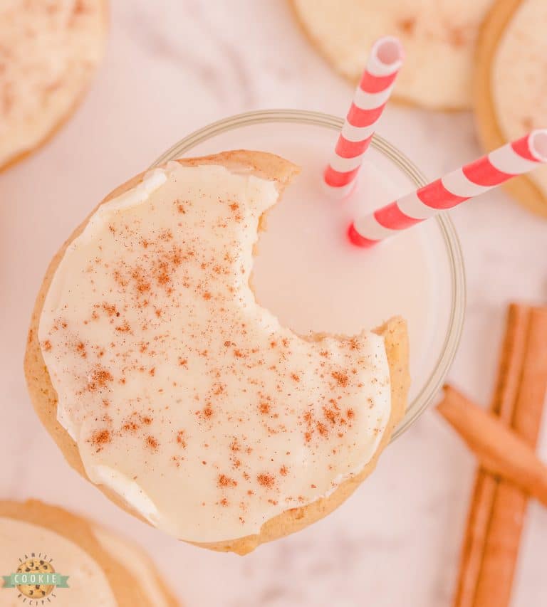 FROSTED EGGNOG COOKIES Family Cookie Recipes