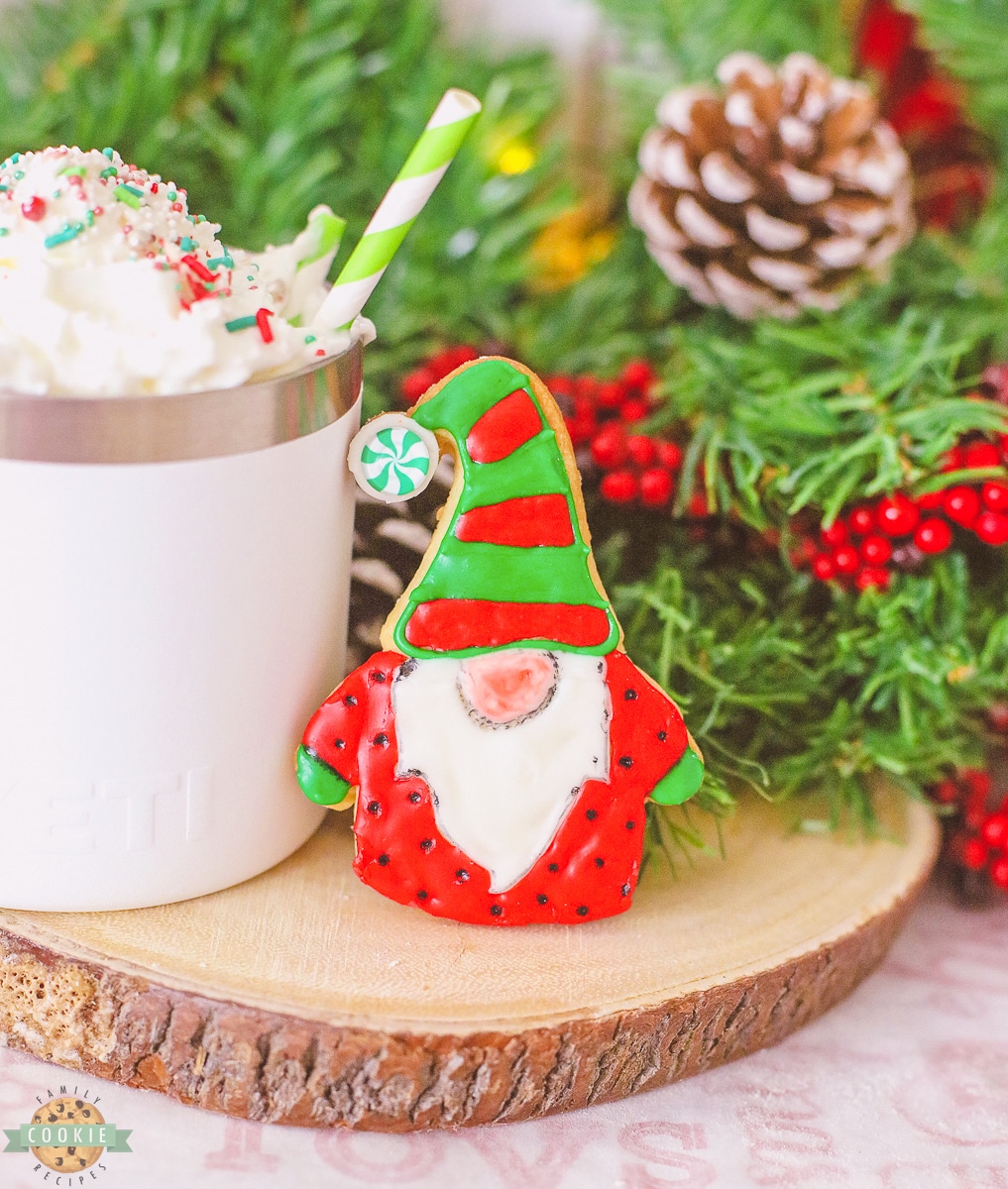 iced gnome cookies