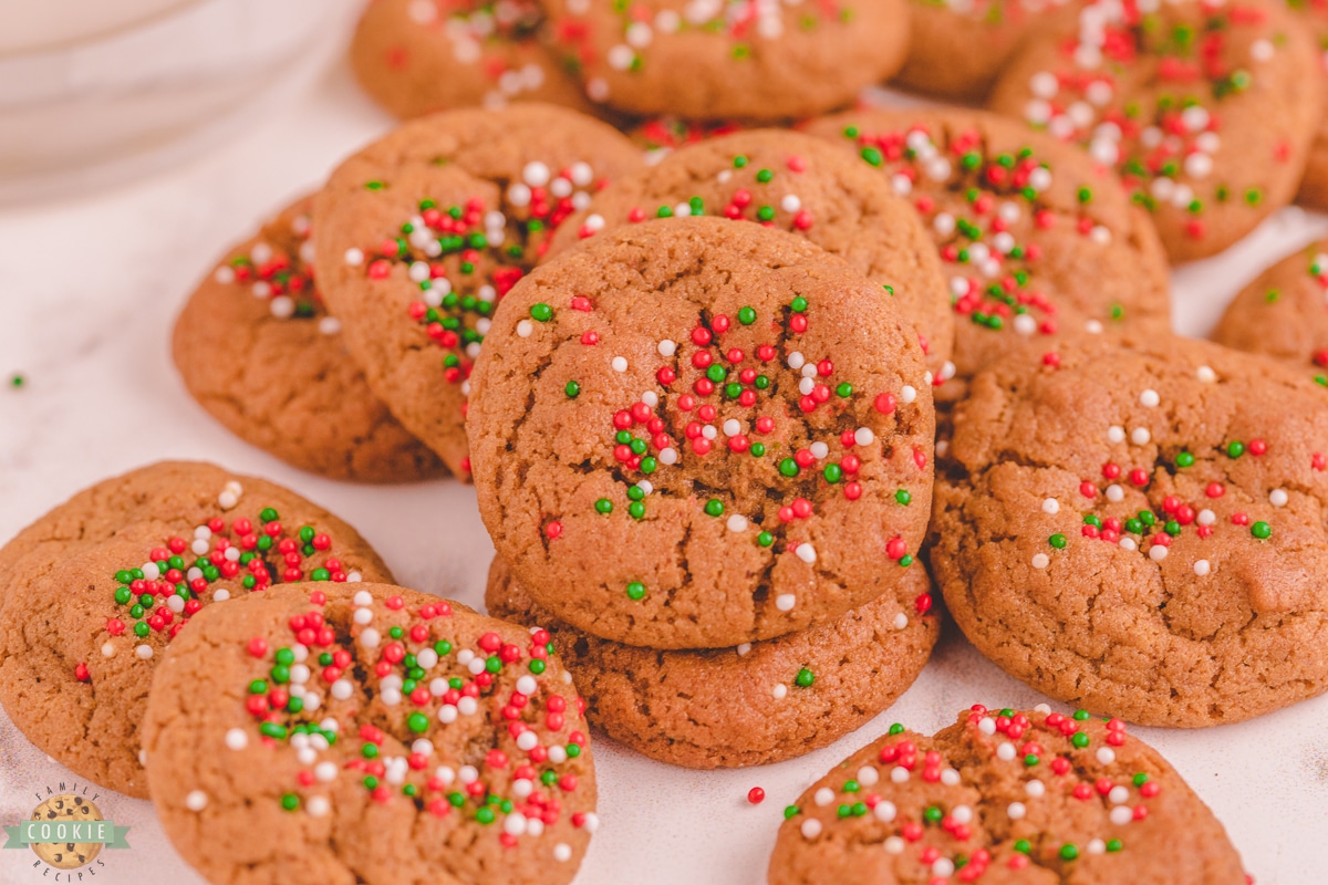 Mini Gingerbread Cookies